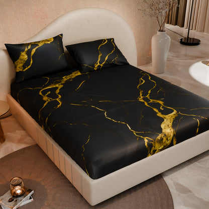 Embers in the Dark Fitted Bedsheet Set