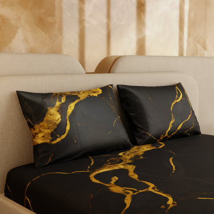 Embers in the Dark Fitted Bedsheet Set