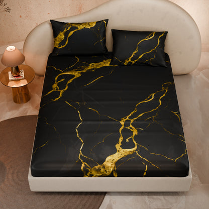 Embers in the Dark Fitted Bedsheet Set