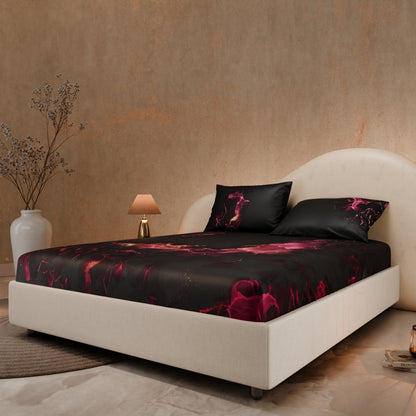 Shadows of the Flame Fitted Bedsheet Set