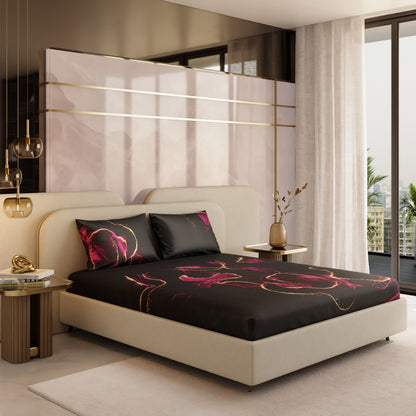 Bloom of Eternity Fitted Bedsheet Set