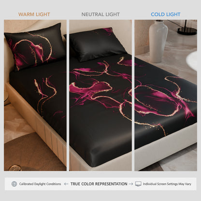 Bloom of Eternity Fitted Bedsheet Set