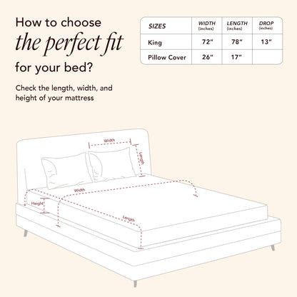 Bloom of Eternity Fitted Bedsheet Set