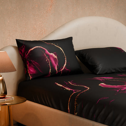 Bloom of Eternity Fitted Bedsheet Set
