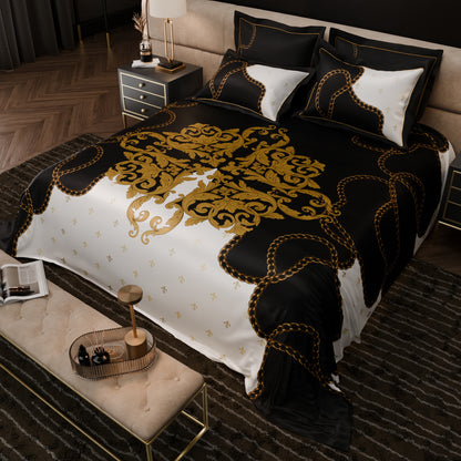 Masquerade Drama UltraSatin Bedsheet Set