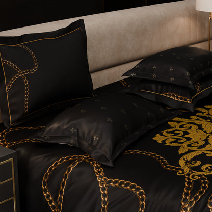 Masquerade Drama UltraSatin Bedsheet Set