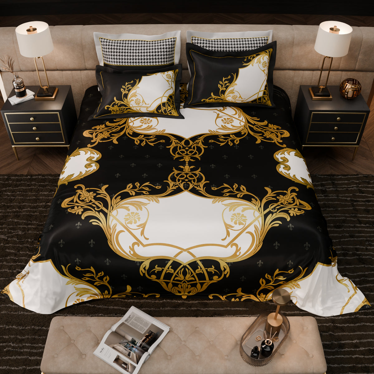 Palace of Mirrors UltraSatin Bedsheet Set