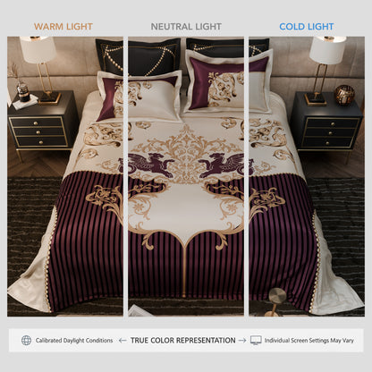 Dame Magnifique UltraSatin Bedsheet Set