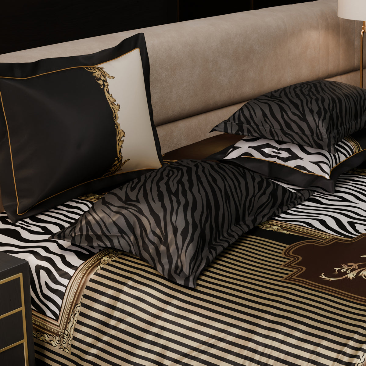 Couture Sauvage UltraSatin Bedsheet Set