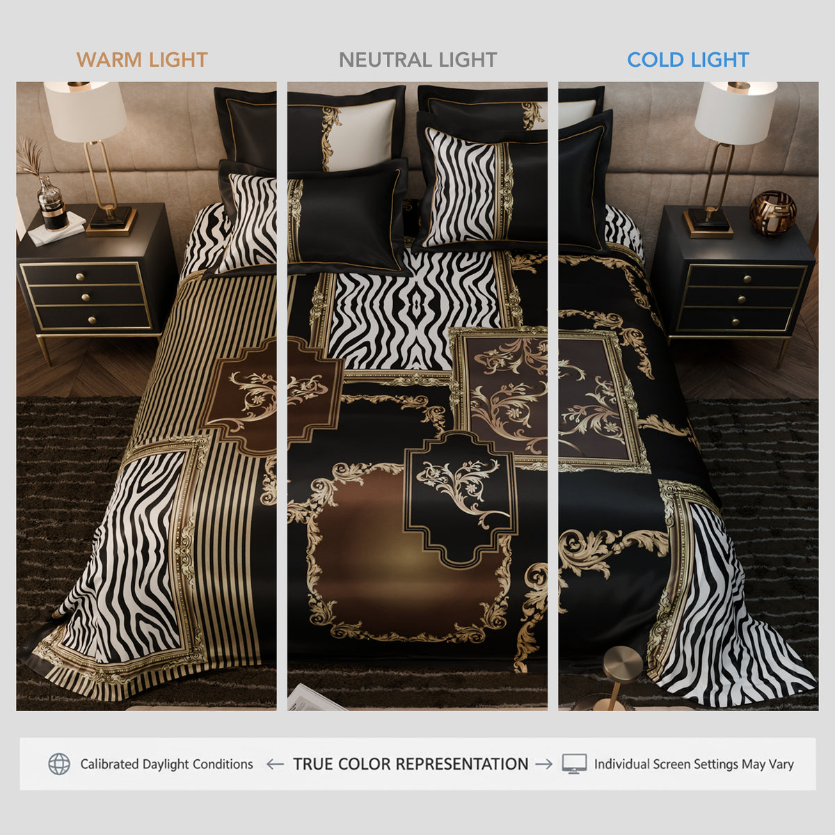 Couture Sauvage UltraSatin Bedsheet Set
