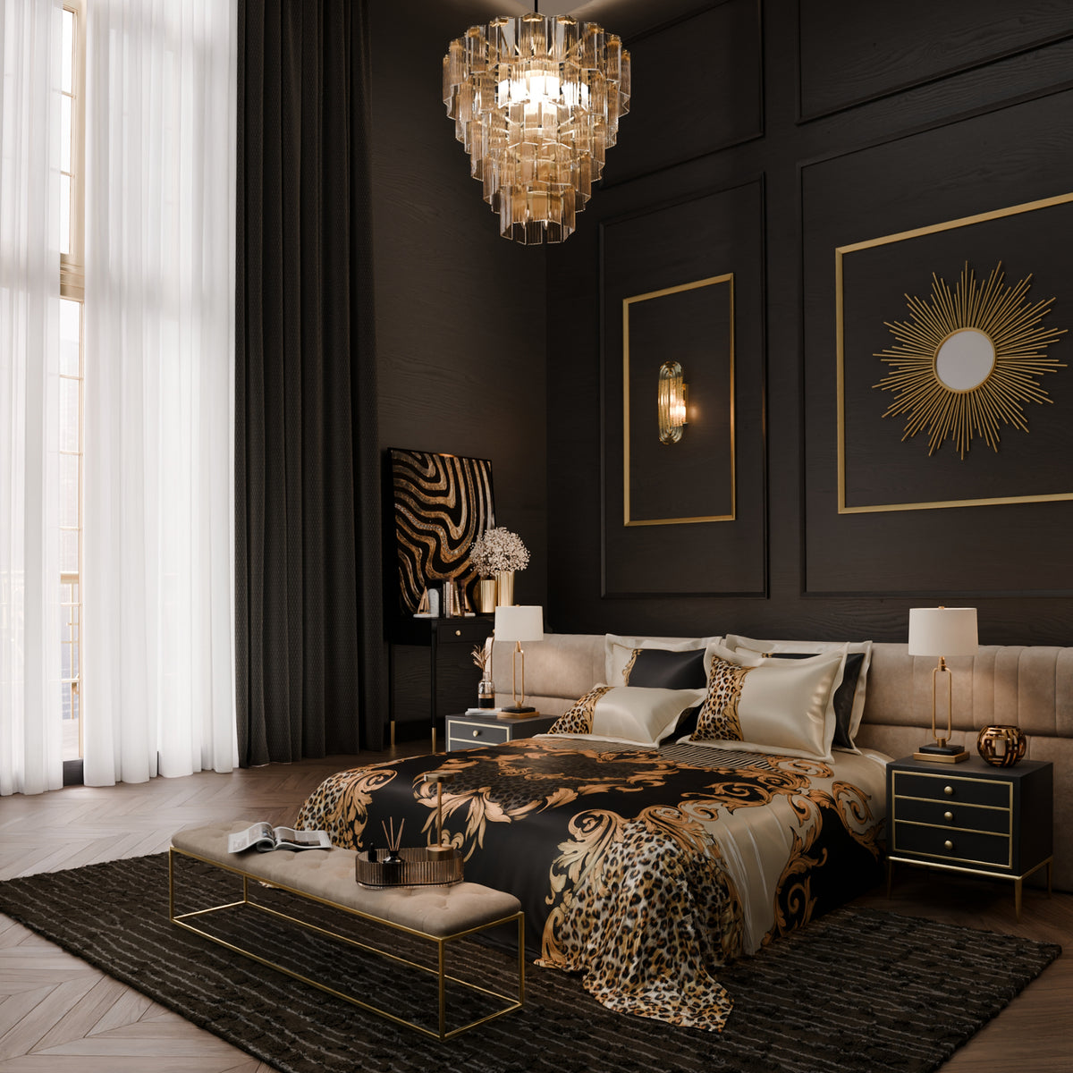 Femme Fatale UltraSatin Bedsheet Set