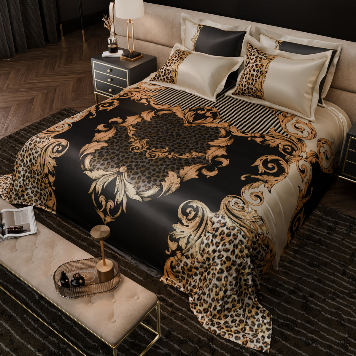 Femme Fatale UltraSatin Bedsheet Set