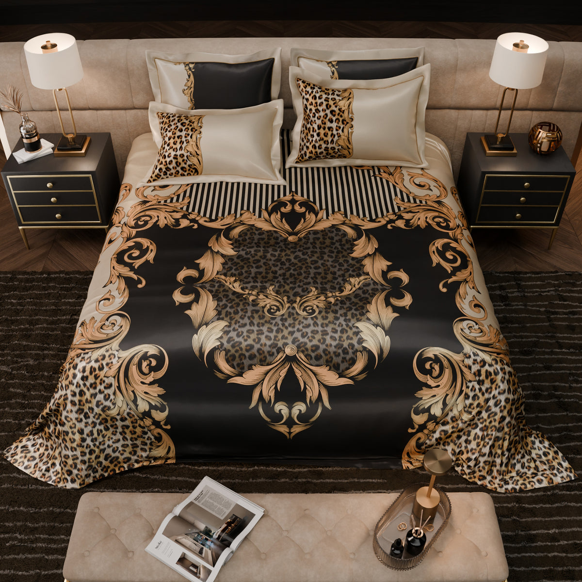 Femme Fatale UltraSatin Bedsheet Set