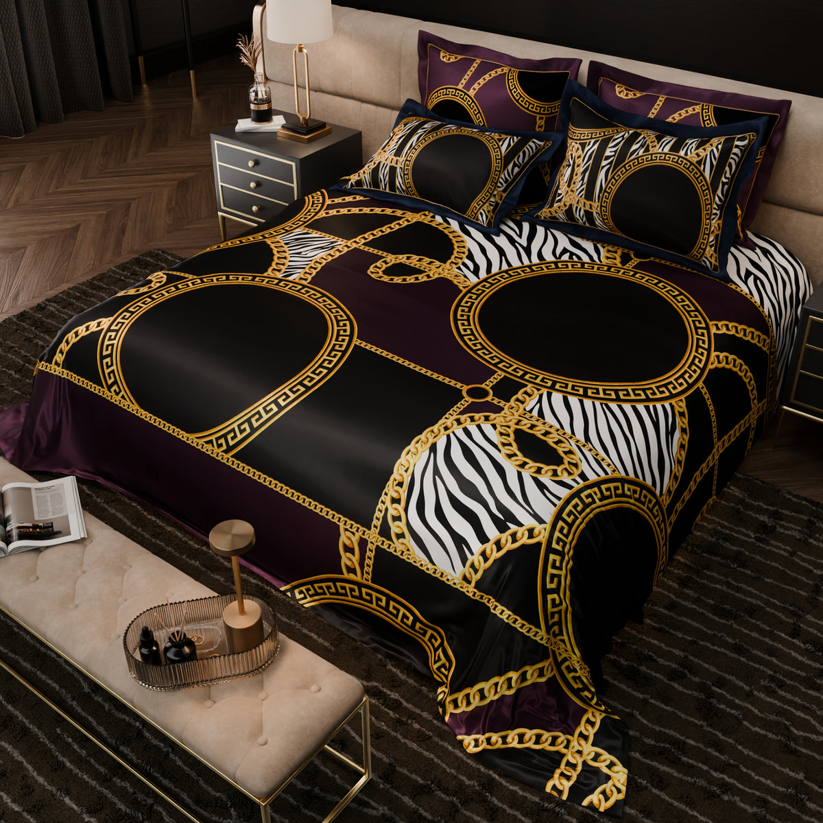 The Socialite UltraSatin Bedsheet Set