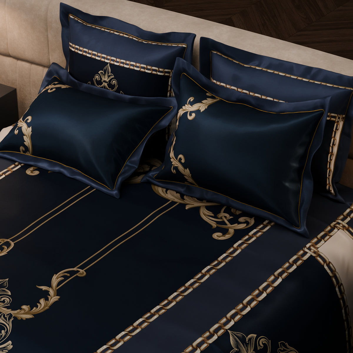 Majestic Regalia UltraSatin Bedsheet Set