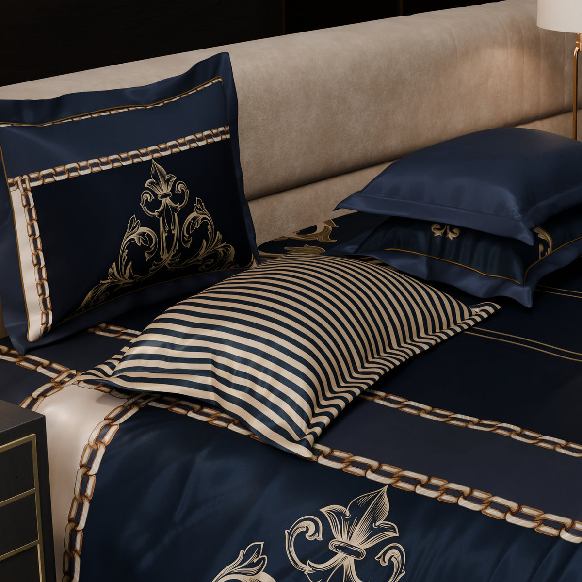 Majestic Regalia UltraSatin Bedsheet Set