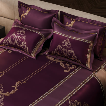 Opera Rouge UltraSatin Bedsheet Set