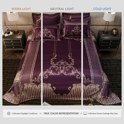 Opera Rouge UltraSatin Bedsheet Set