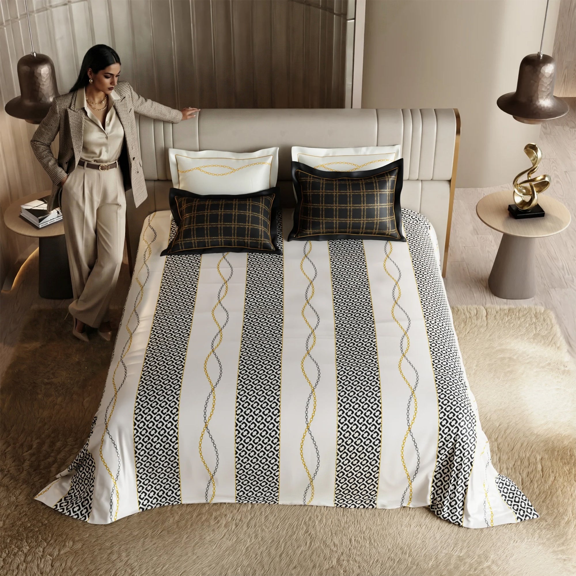 Couture Crescendo Bedsheet Set