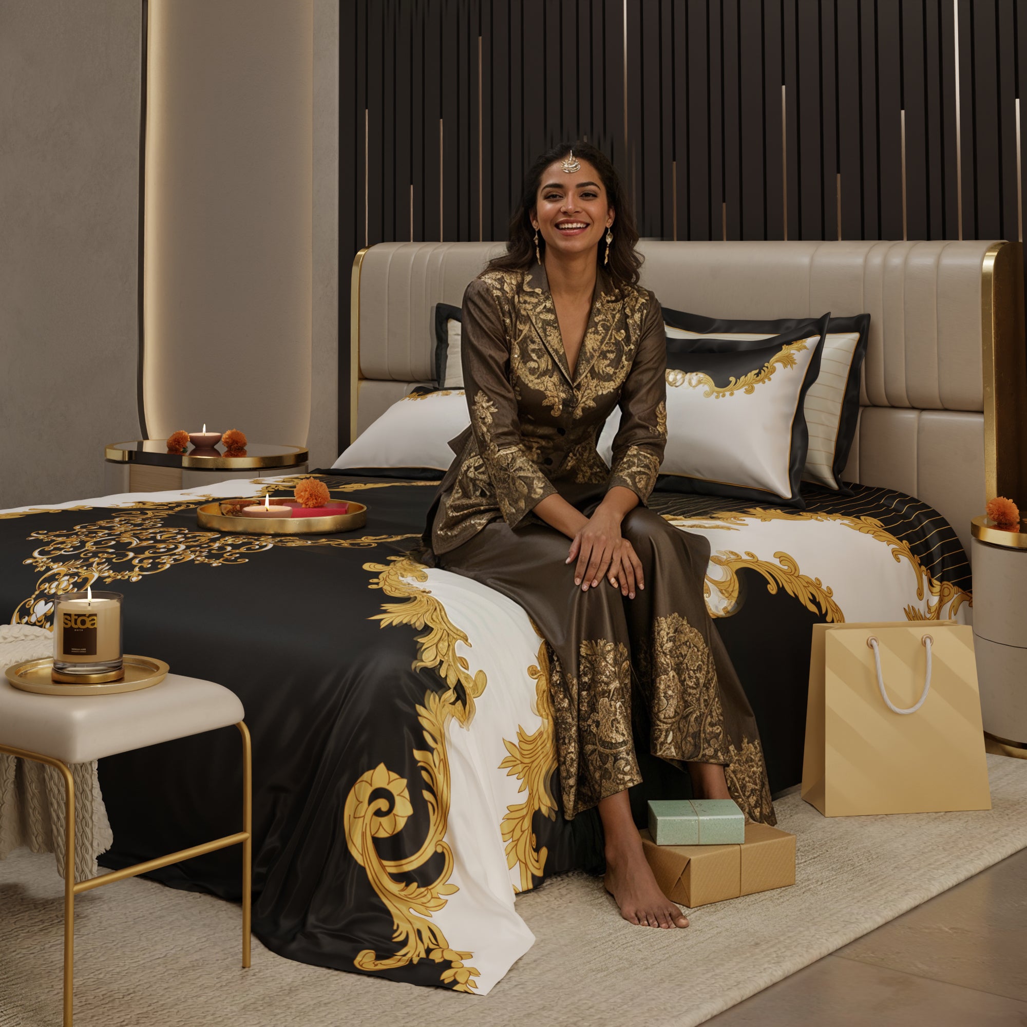 Ritzy Affair Bedsheet Set