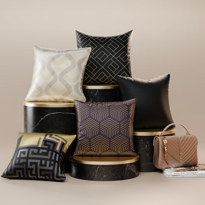 Anastasia’s Court Cushion Cover 5 Pc Set