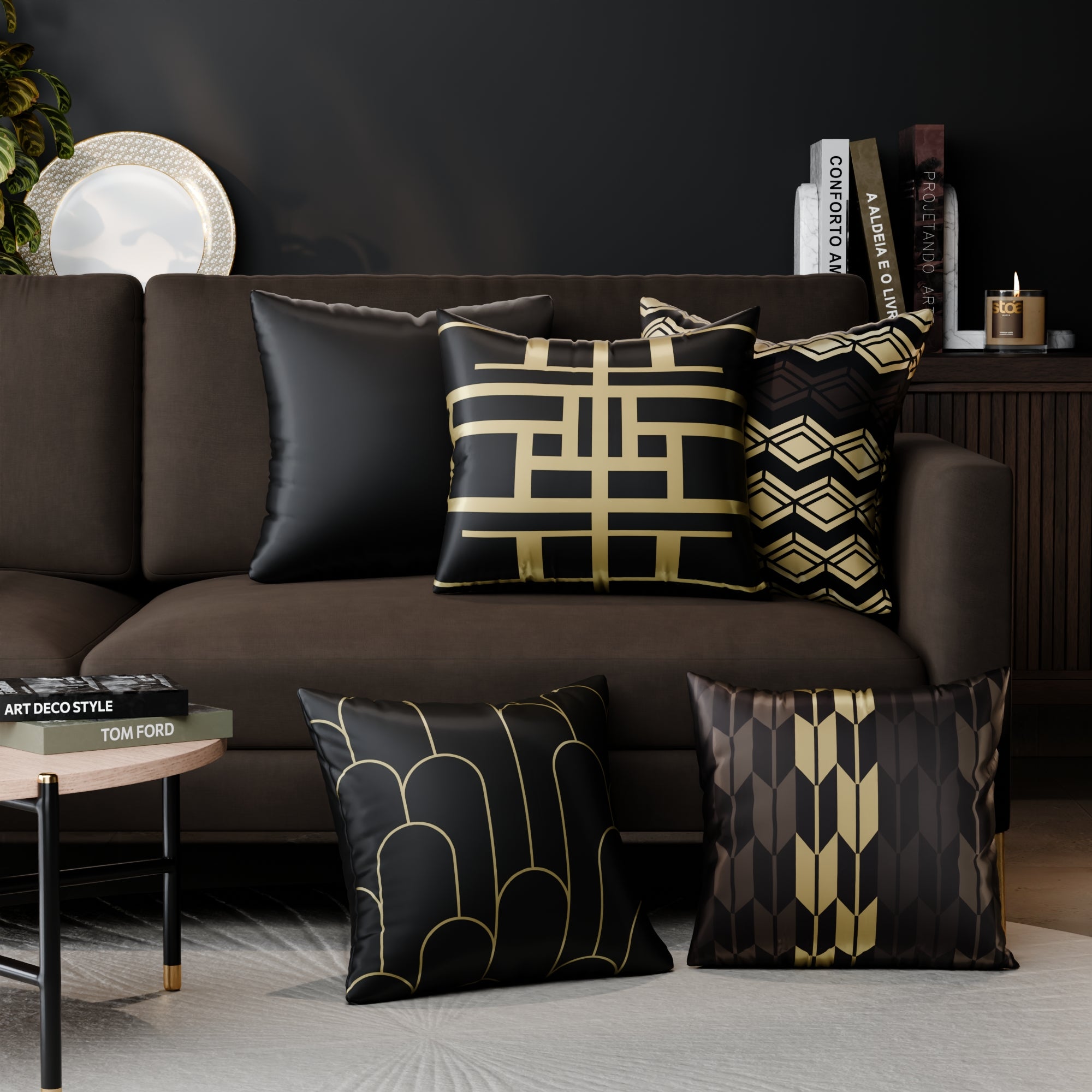 Anastasia’s Heirloom Cushion Cover 5 Pc Set