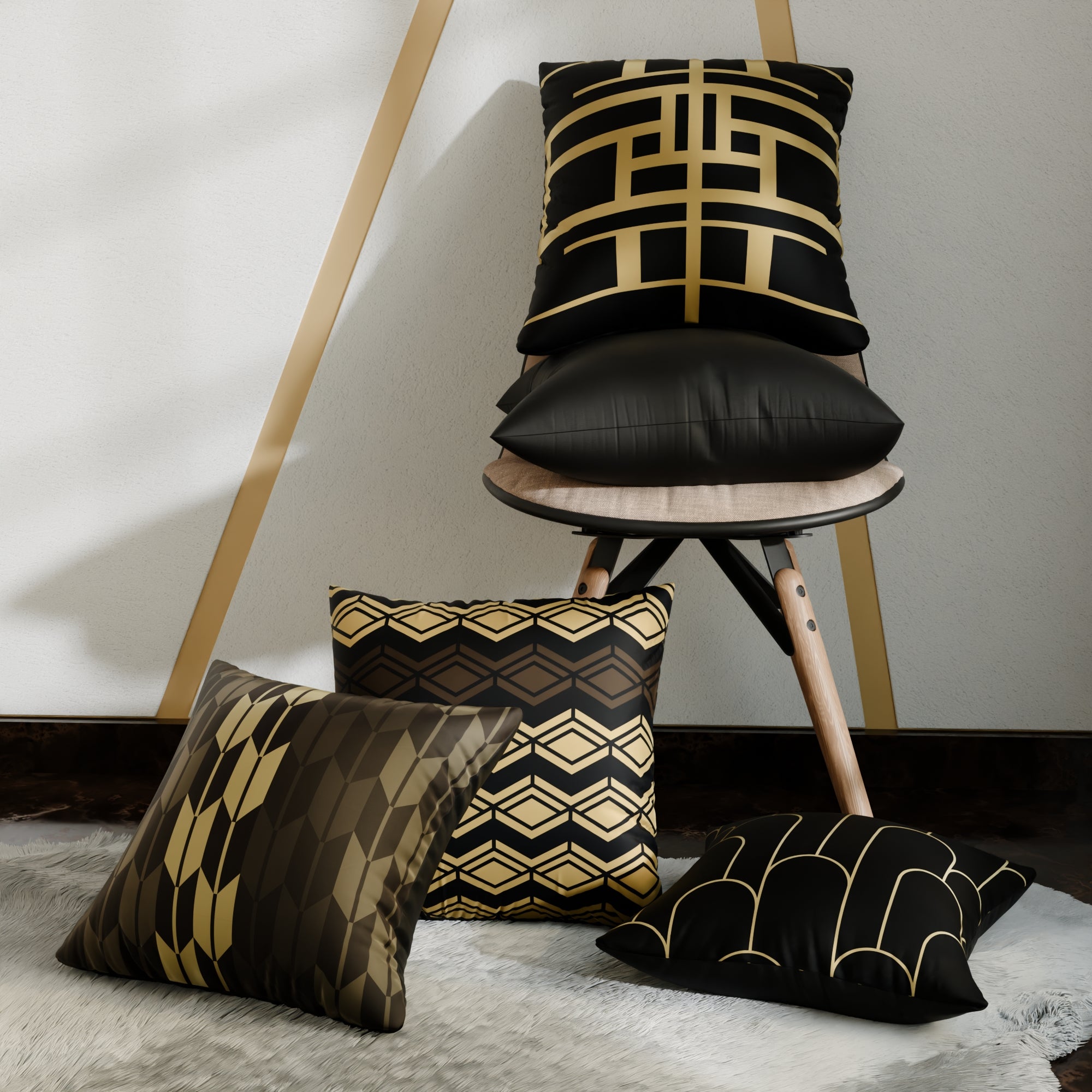 Anastasia’s Heirloom Cushion Cover 5 Pc Set