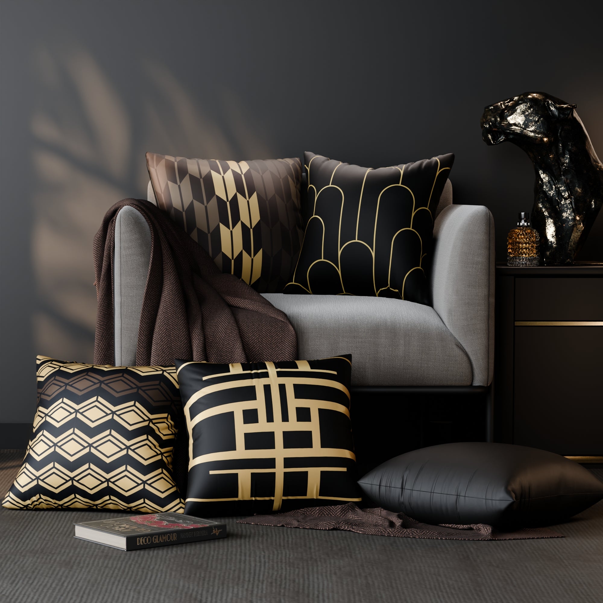 Anastasia’s Heirloom Cushion Cover 5 Pc Set