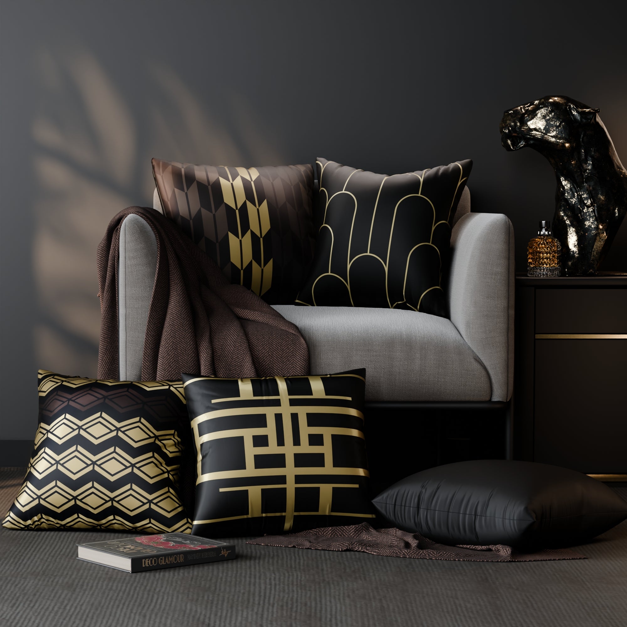 Anastasia’s Heirloom Cushion Cover 5 Pc Set