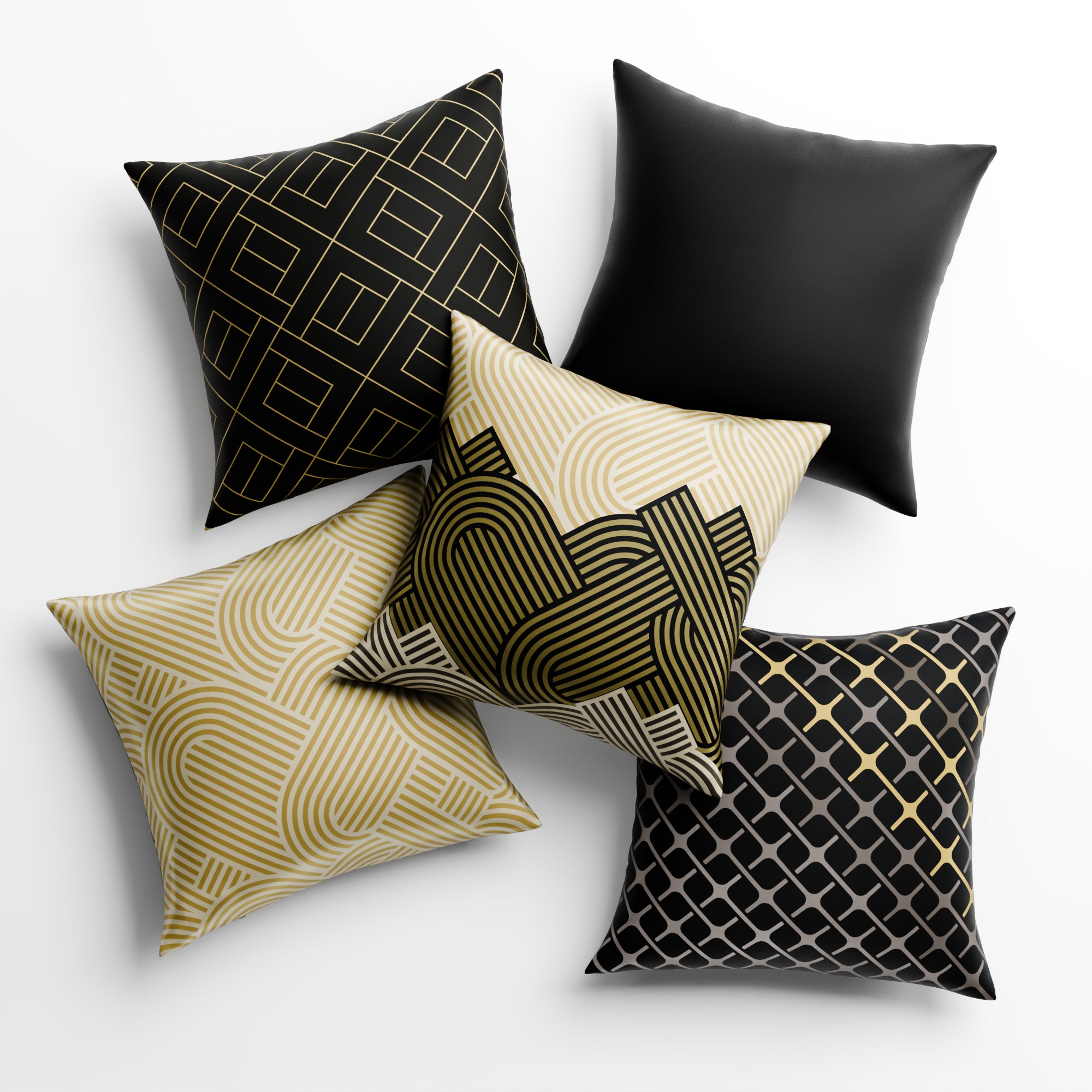 Anastasia’s Waltz Cushion Cover 5 Pc Set