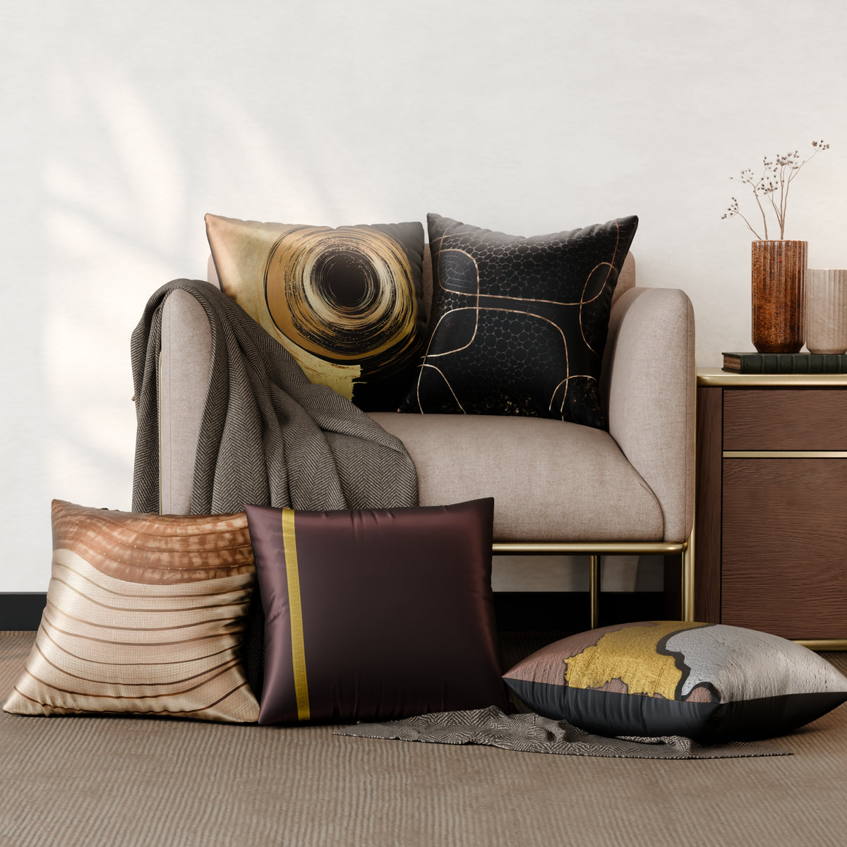 Charlotte’s Allure Cushion Cover 5 Pc Set