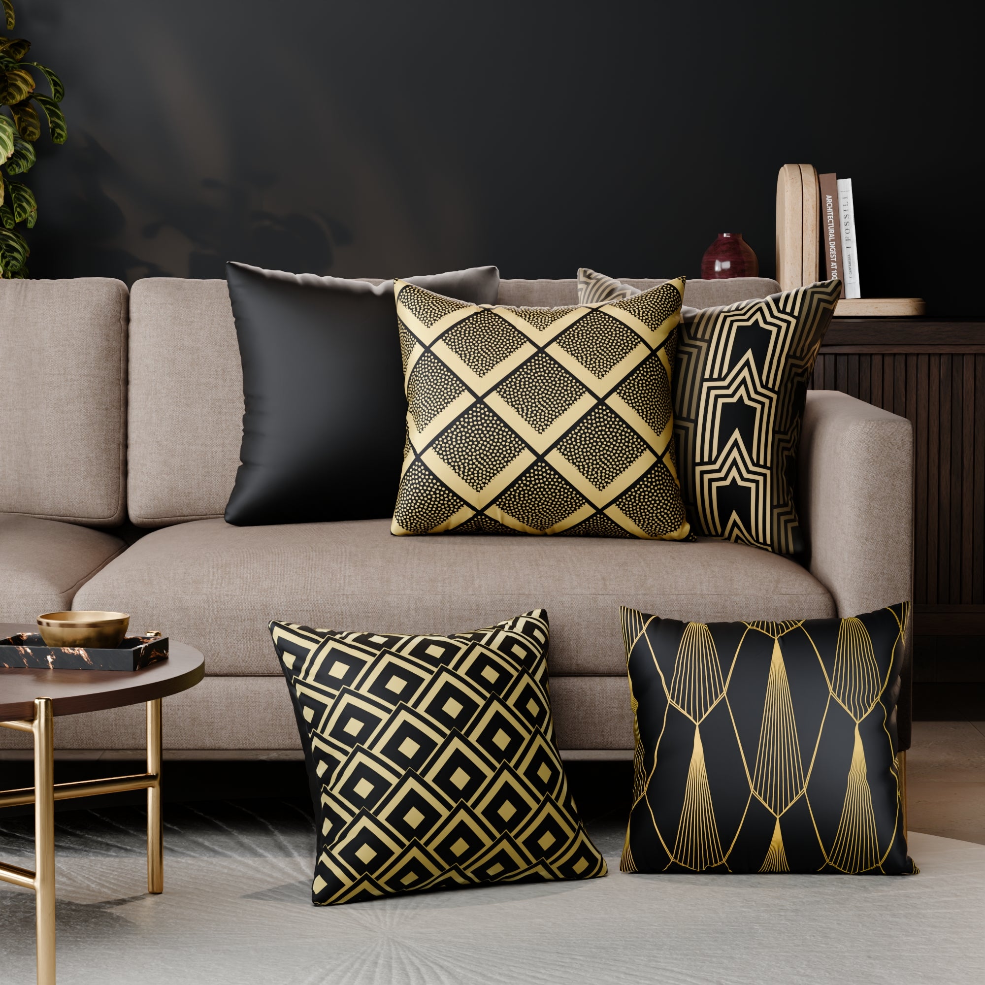 Charlotte’s Empire Cushion Cover 5 Pc Set