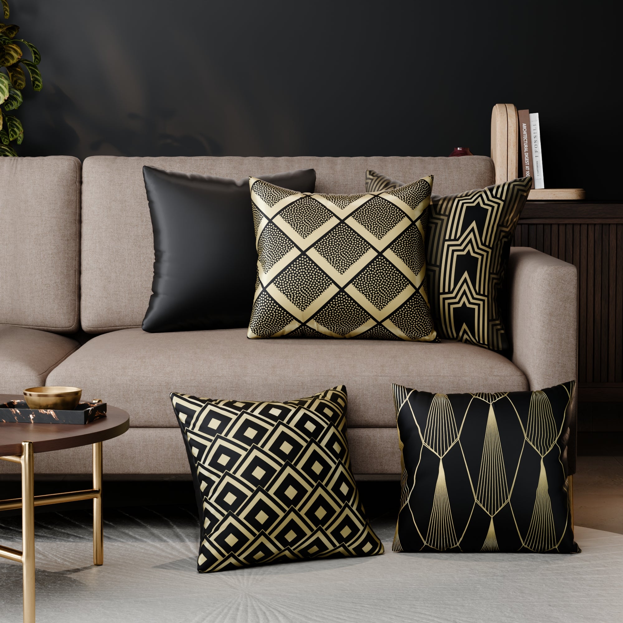Charlotte’s Empire Cushion Cover 5 Pc Set