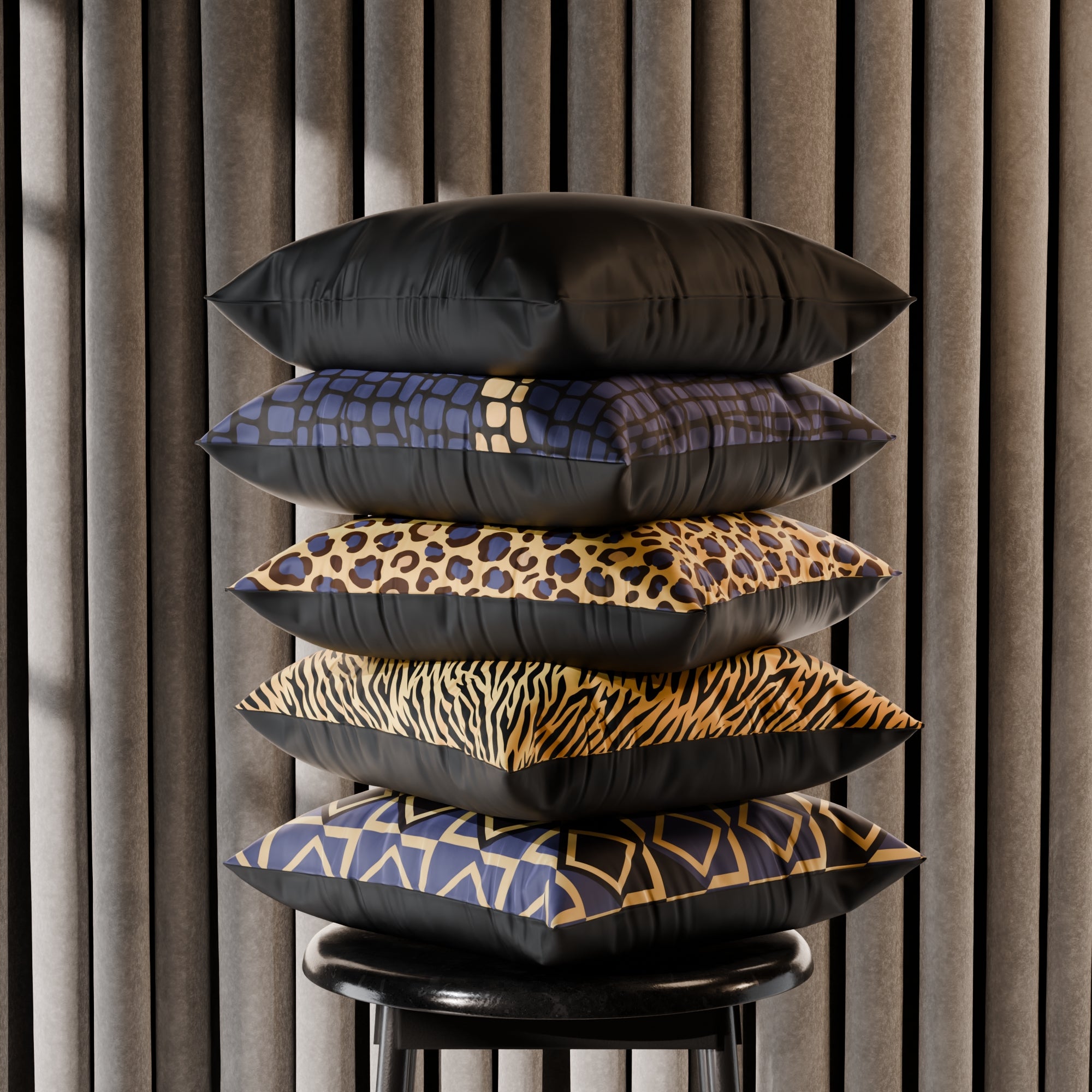 Charlotte’s Muse Cushion Cover 5 Pc Set