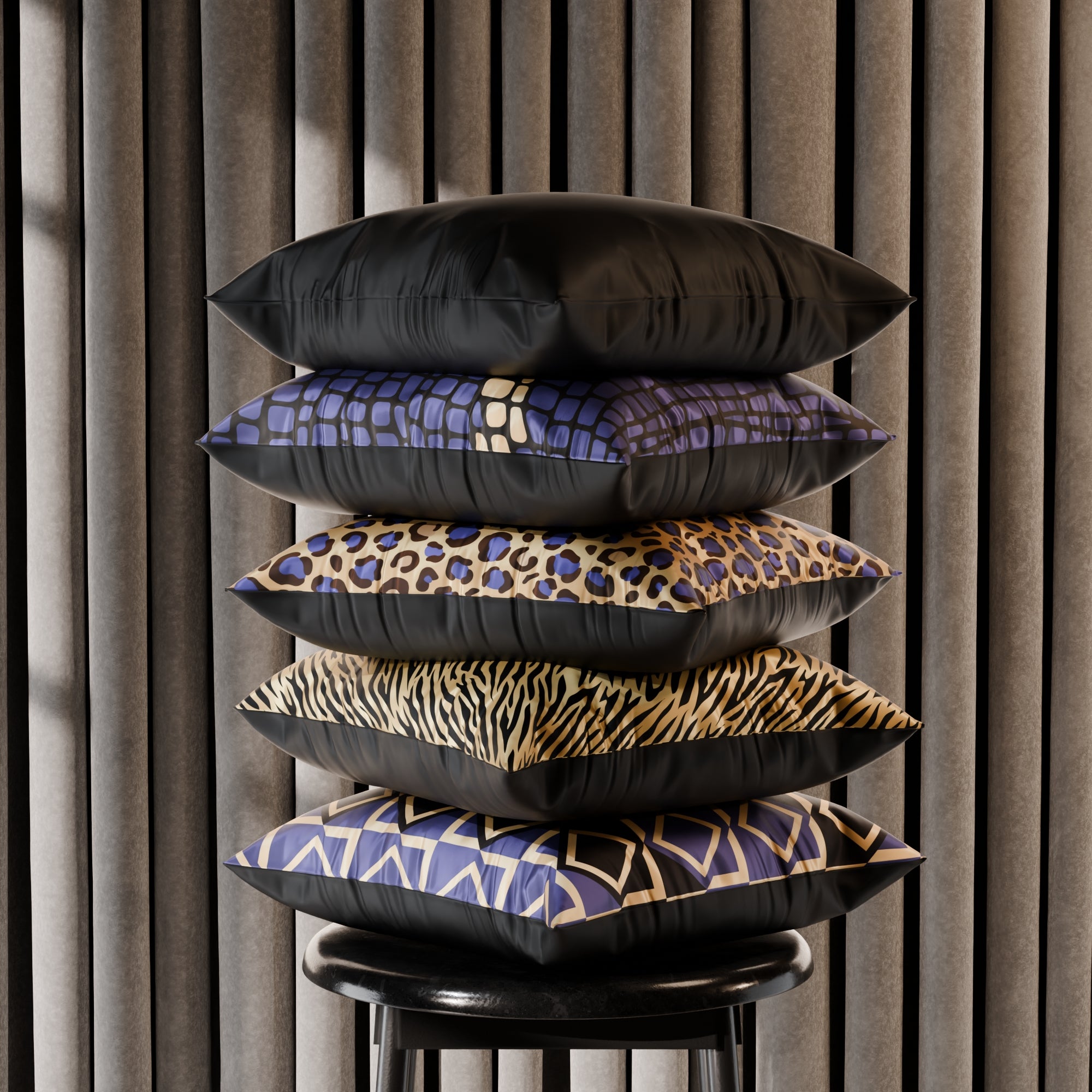 Charlotte’s Muse Cushion Cover 5 Pc Set