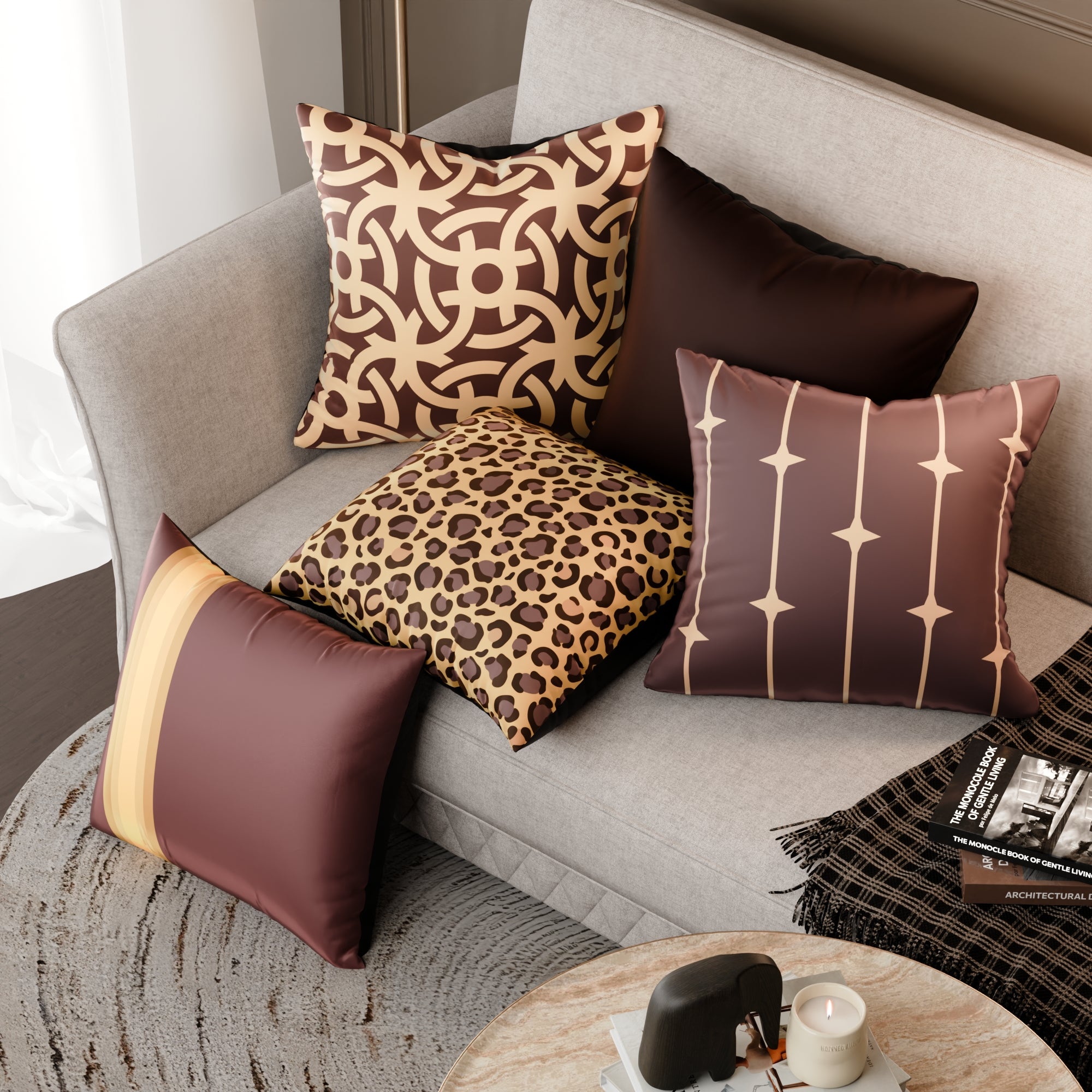 Charlotte’s Relic Cushion Cover 5 Pc Set