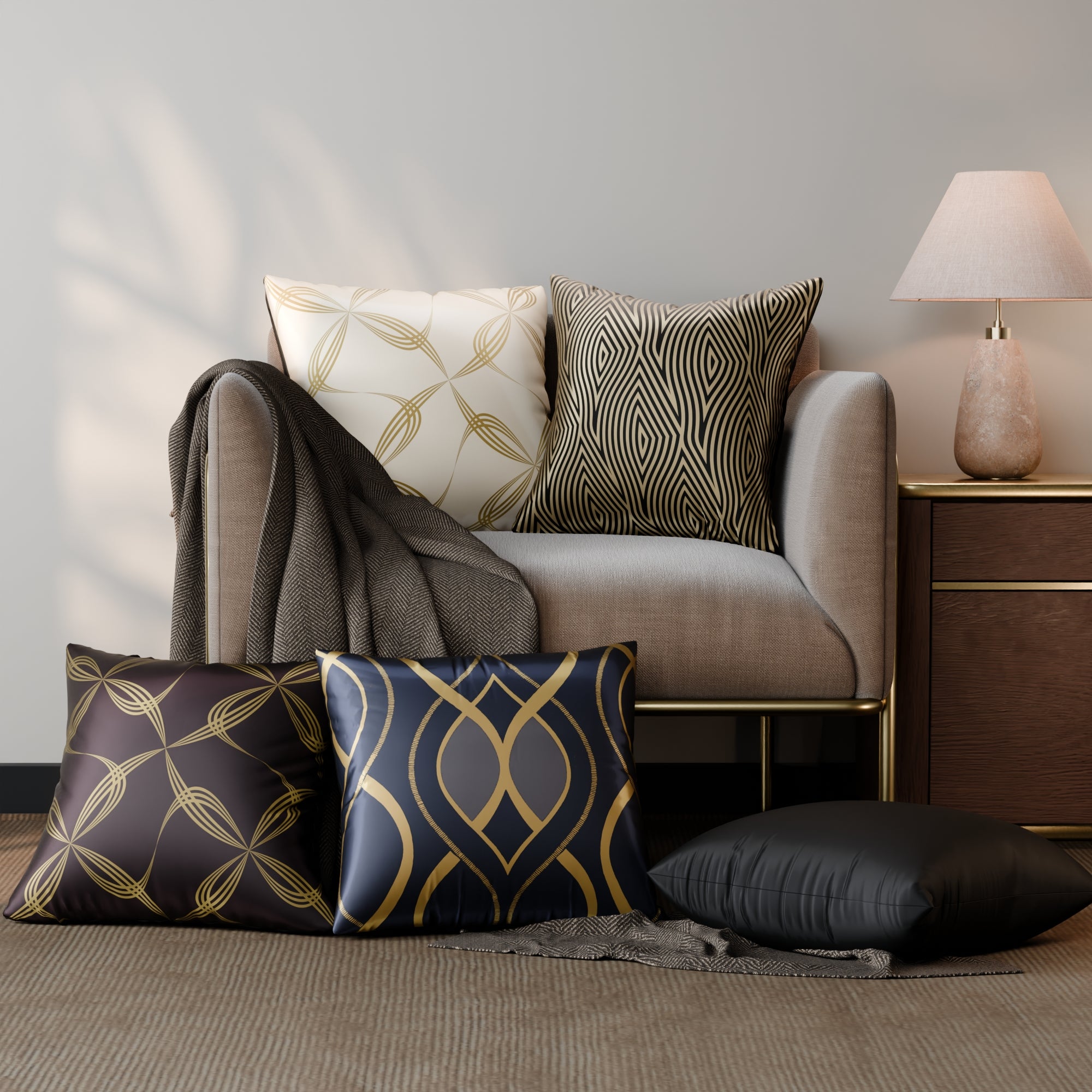 Cordelia’s Embrace Cushion Cover 5 Pc Set