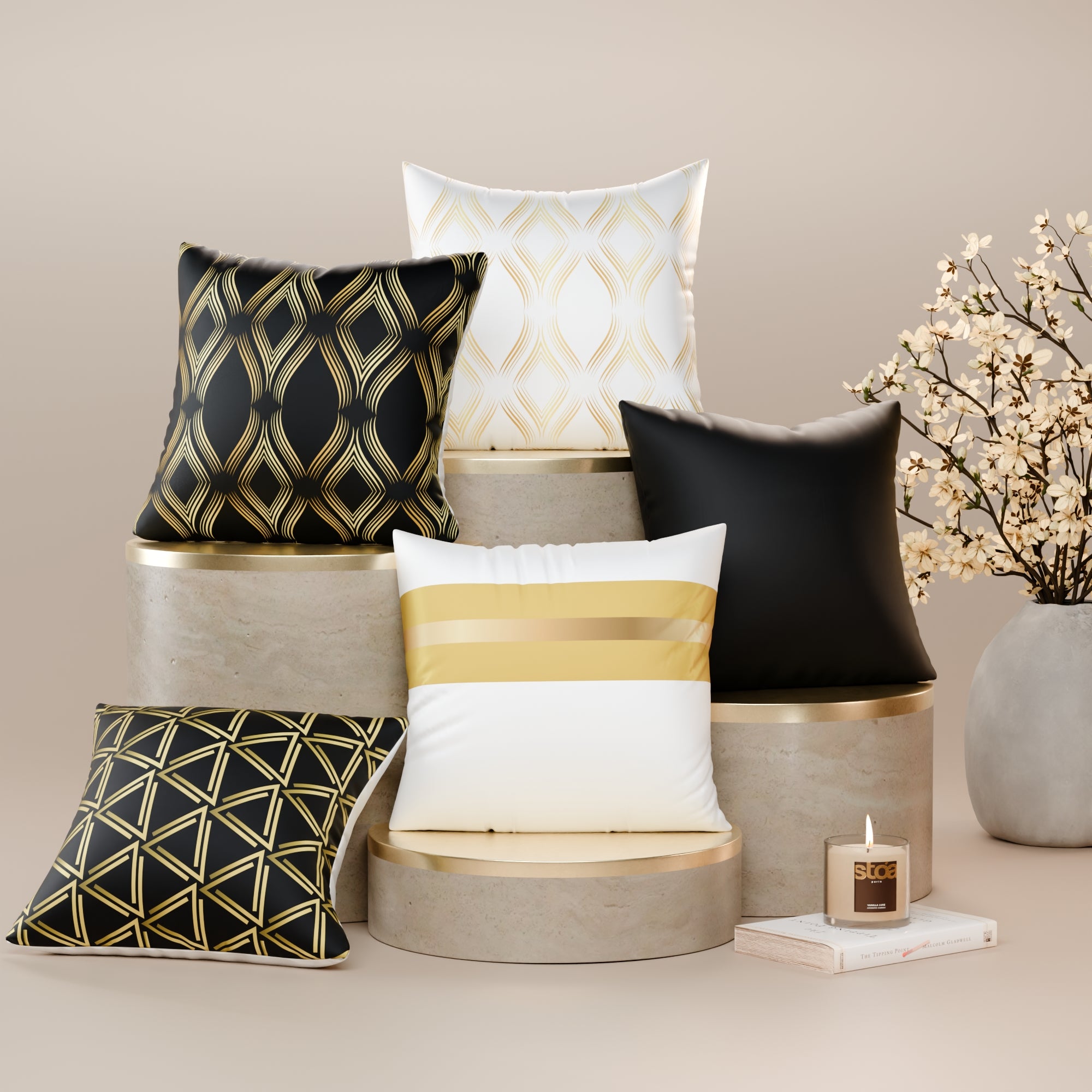 Cordelia’s Pride Cushion Cover 5 Pc Set