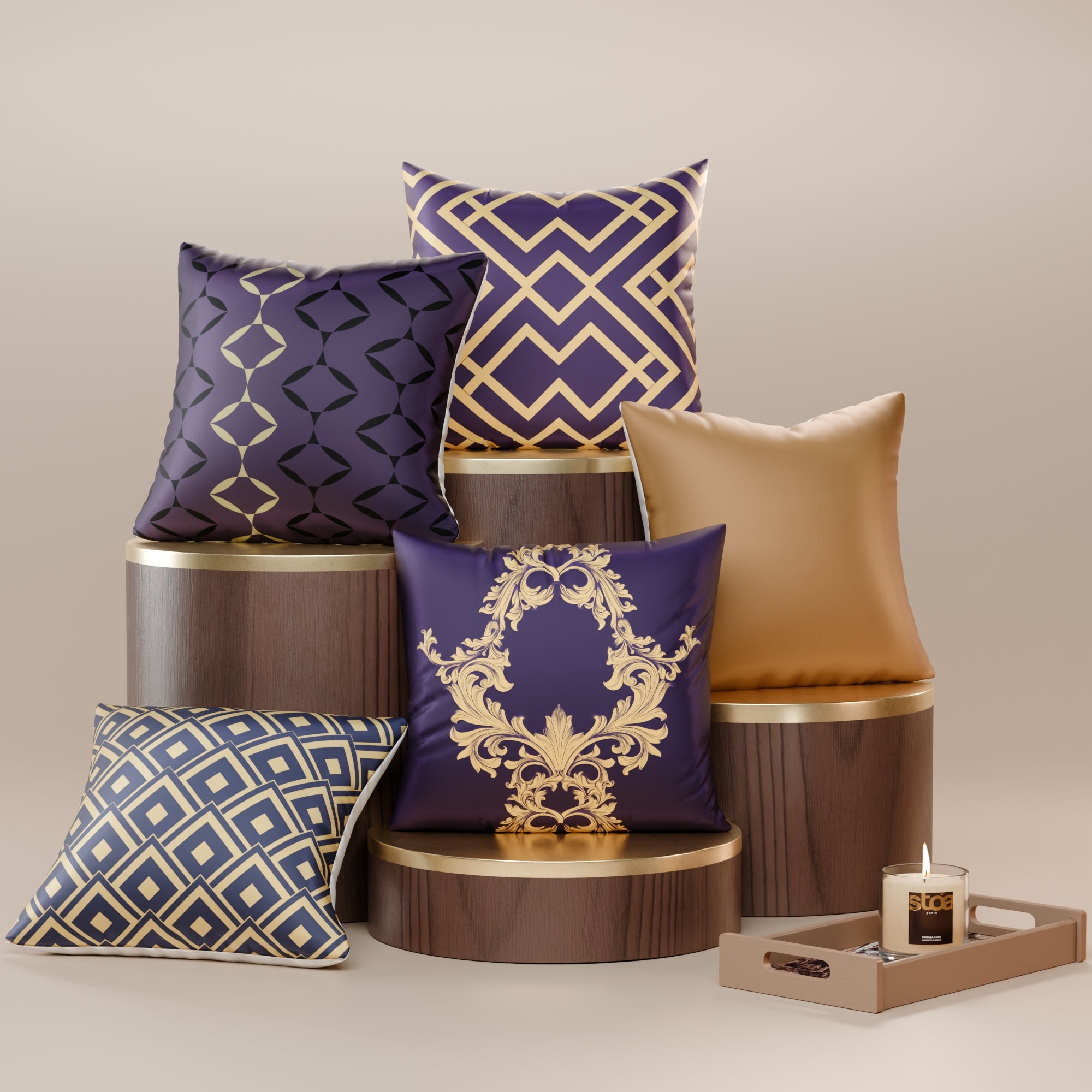 Ophelia’s Legacy Cushion Cover 5 Pc Set