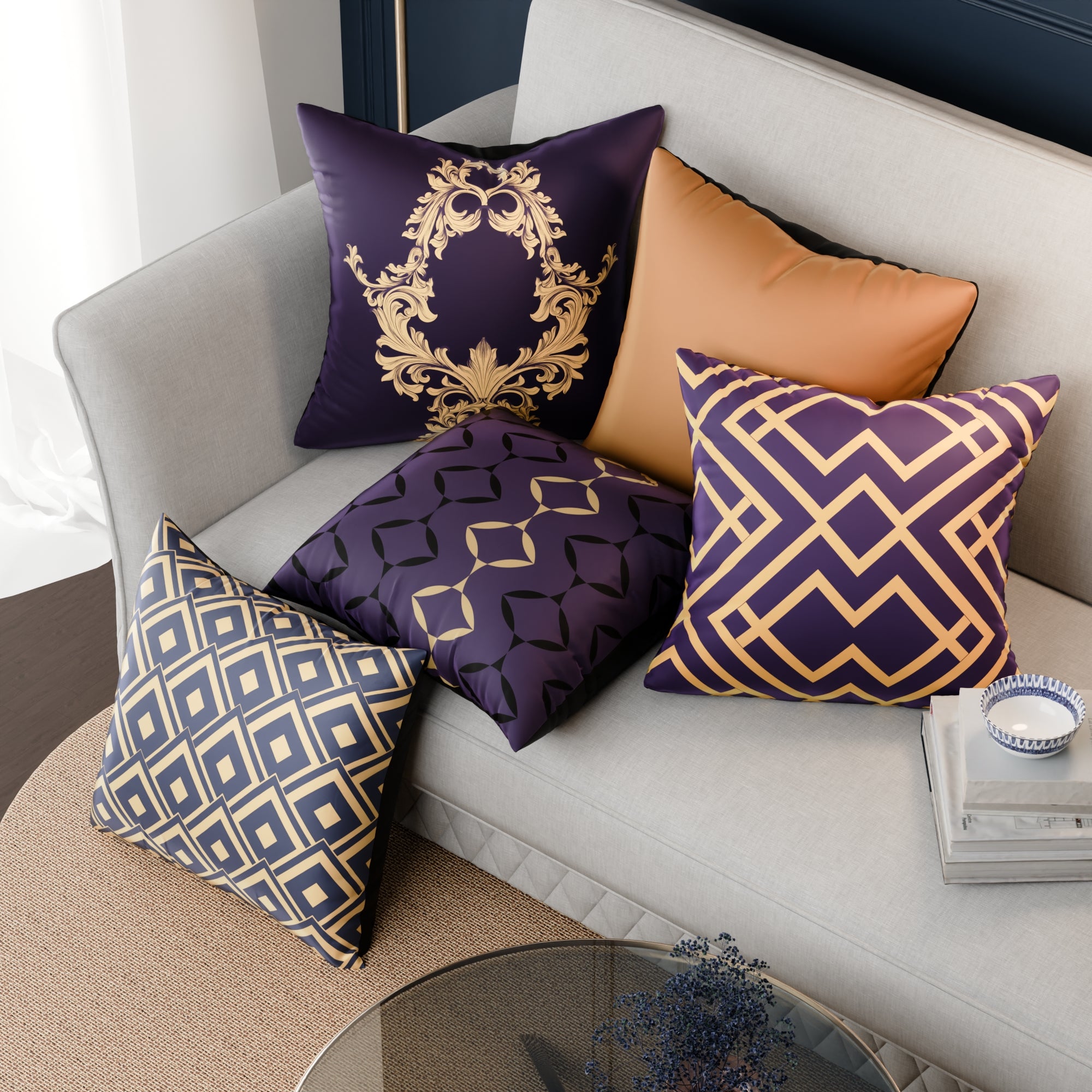 Ophelia’s Legacy Cushion Cover 5 Pc Set