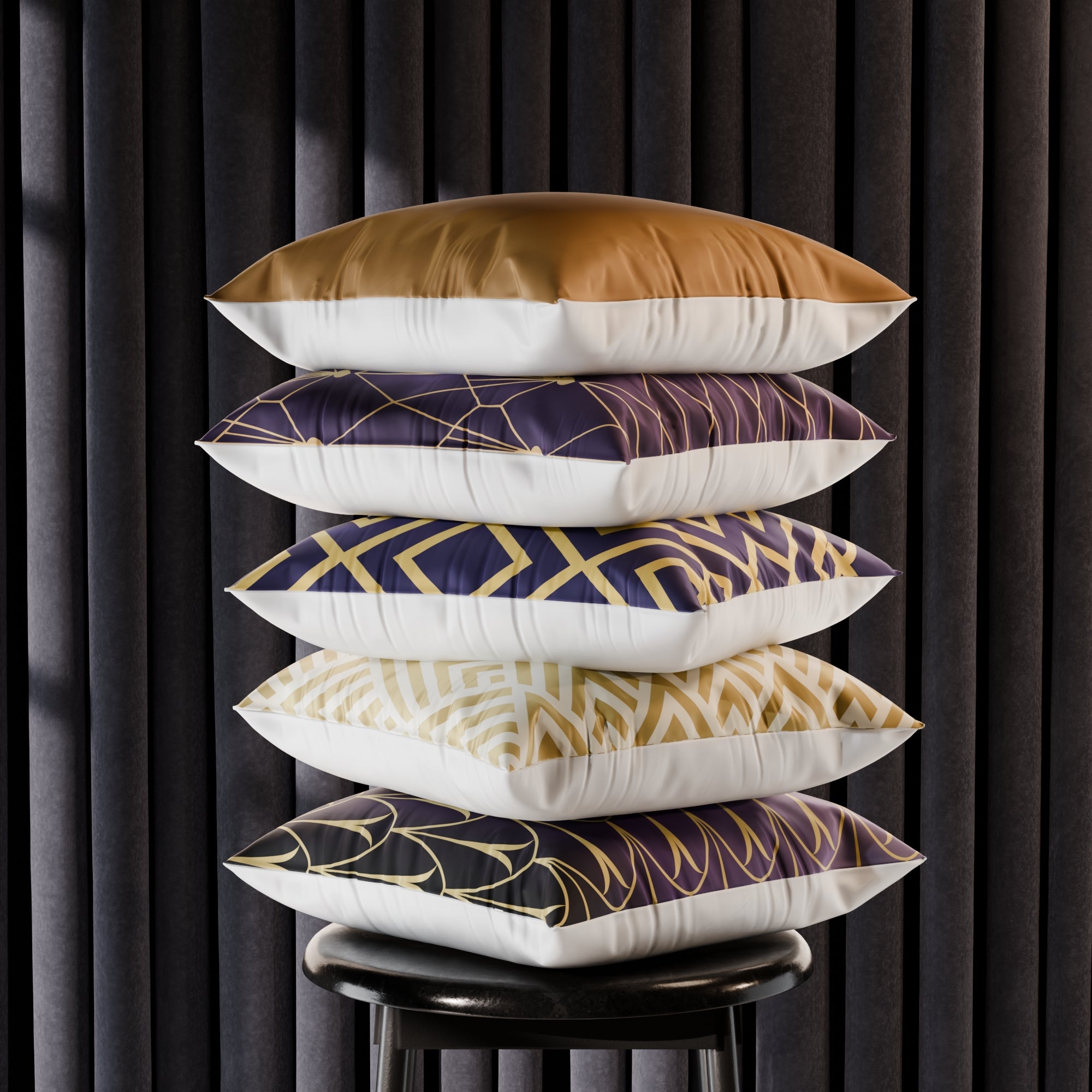 Ophelia’s Reverie Cushion Cover 5 Pc Set