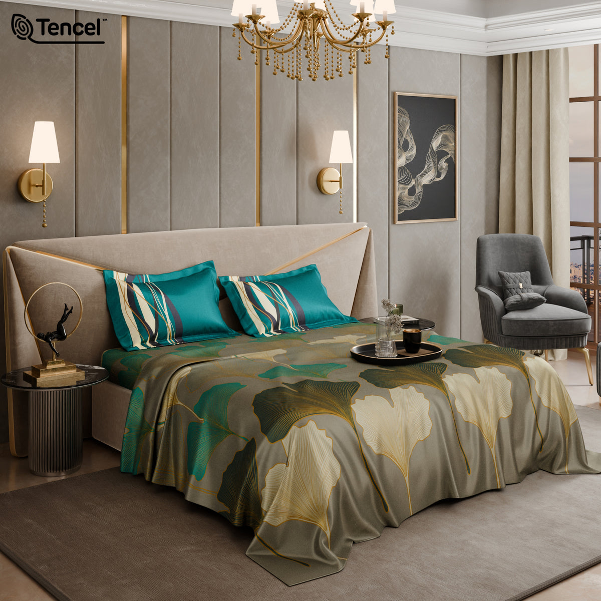 The Garden Manor Tencel™ Bedsheet Set