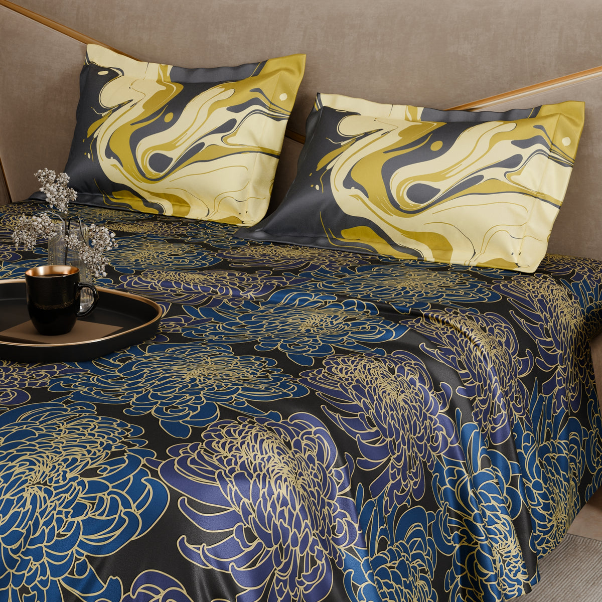 The Sapphire Gallerie Tencel™ Bedsheet Set