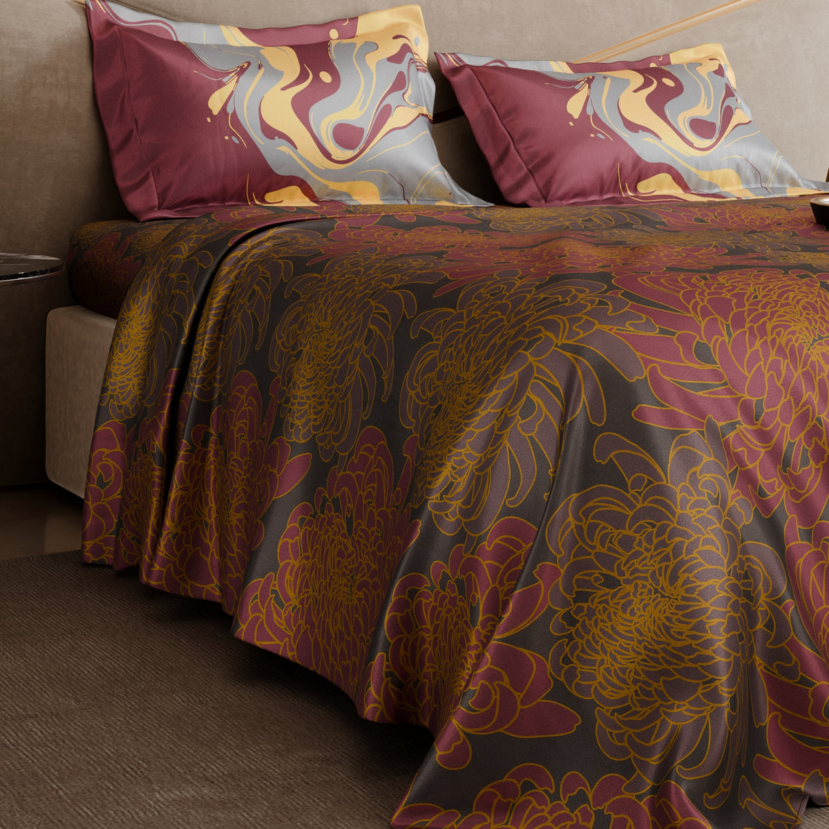 The Garnet Gallerie Tencel™ Bedsheet Set