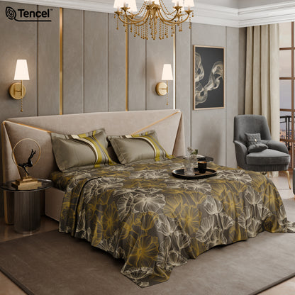 The Amber Courtyard Tencel™ Bedsheet Set