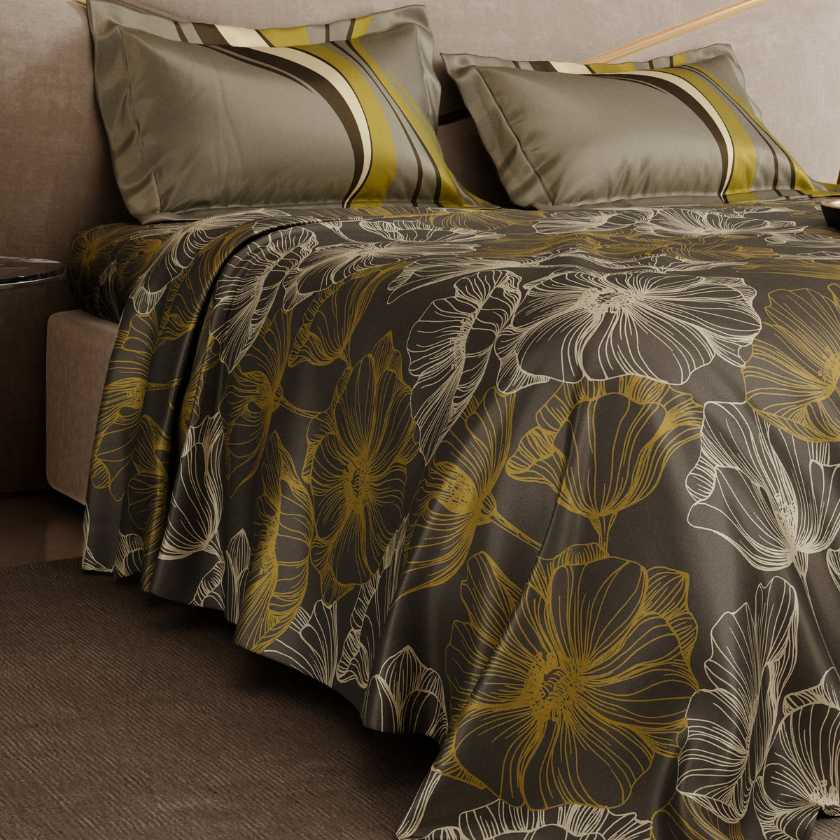 The Amber Courtyard Tencel™ Bedsheet Set