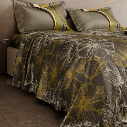 The Amber Courtyard Tencel™ Bedsheet Set