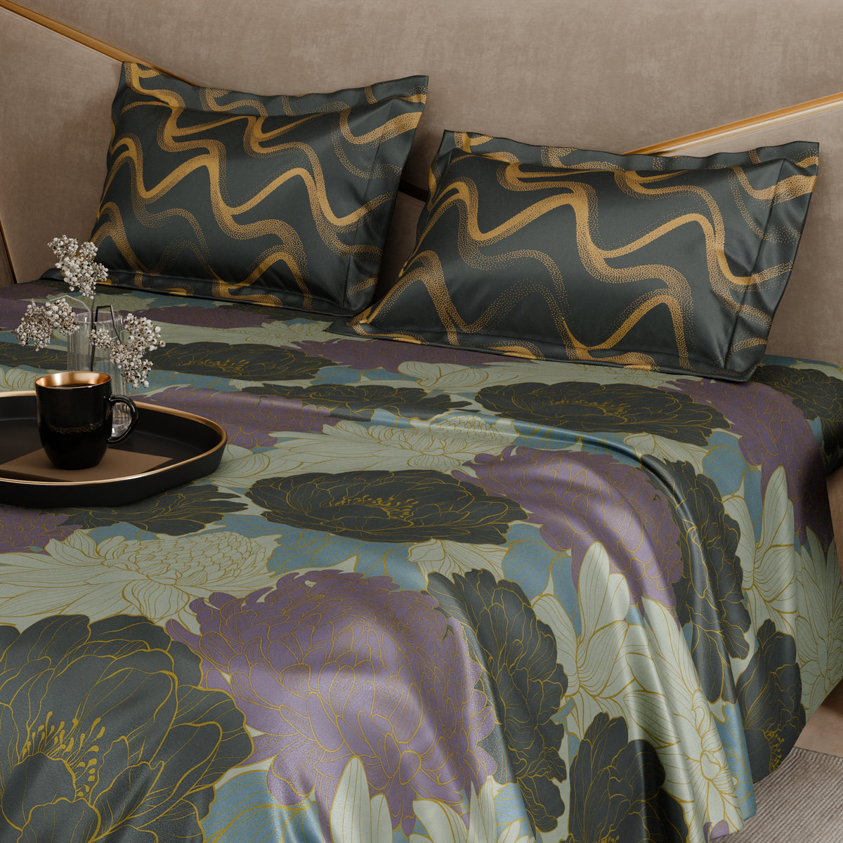 The Twilight Court Tencel™ Bedsheet Set