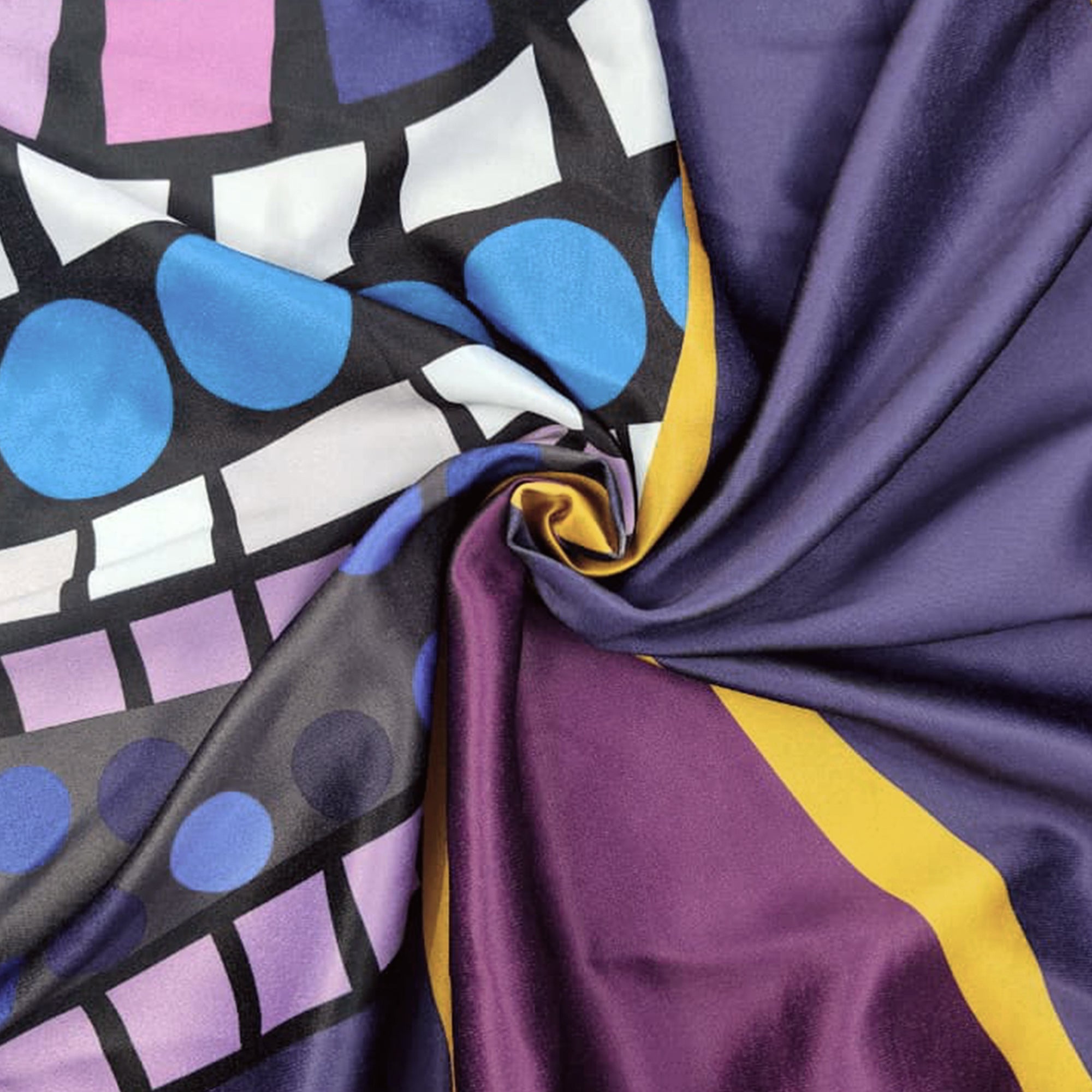 Burgundy Prism Enriched Cotton Bedsheet Set