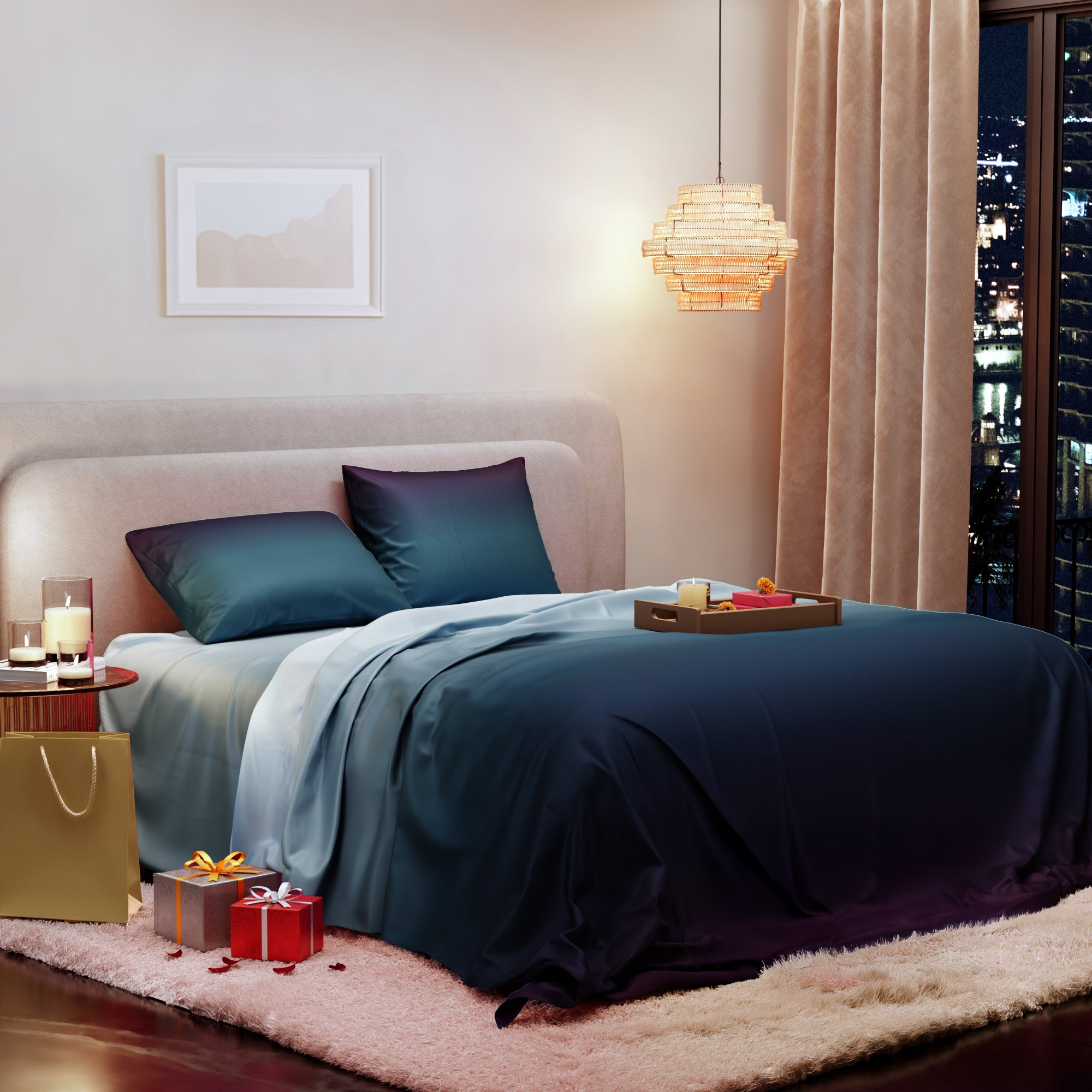 Lover's Dusk Bedsheet Set